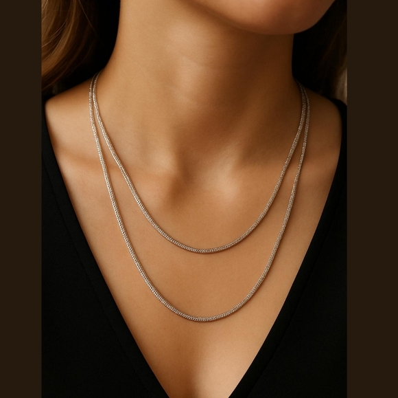 Jewelry - Sterling Silver Chain Necklace Thick Rope 925 Chain CHOOSE LENGTH!